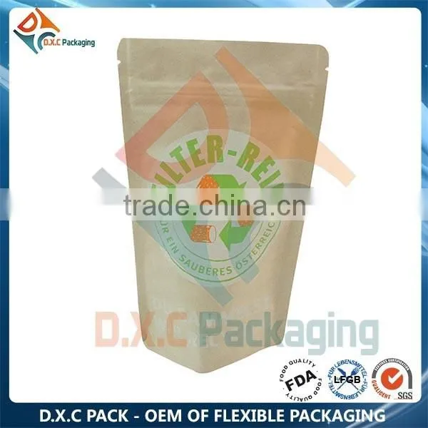 Customzied Order Stand Up Kraft Paper Bag 50g/100g/250g/500g photo-4