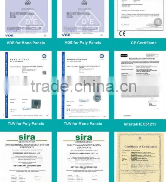 Everexceed Poly 100W Solar Panel Raw Material With Grade A Cells photo-4