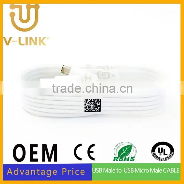 High speed micro data cable 2.0 with high speed charge