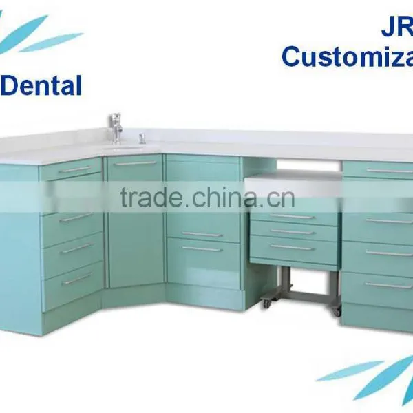 Dental Clinic Side Cabinet With Mobile Cabinet