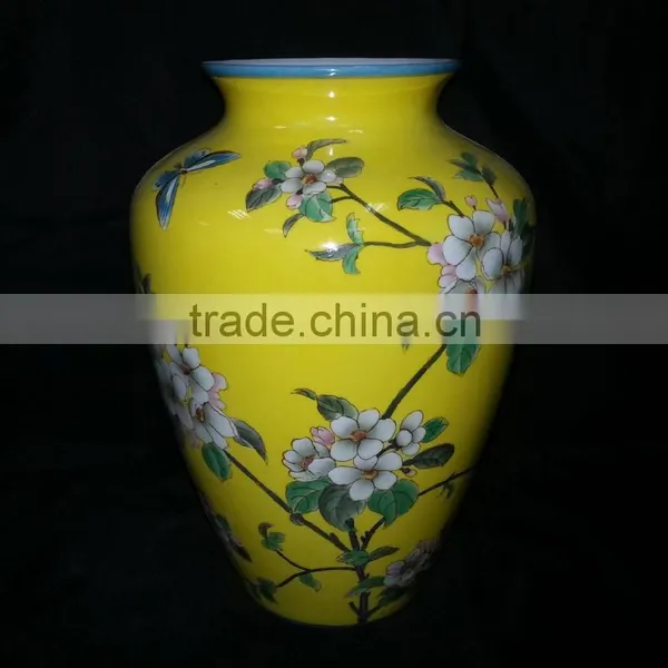Antique Chinese Hand Painted Large Porcelain Vase photo-3