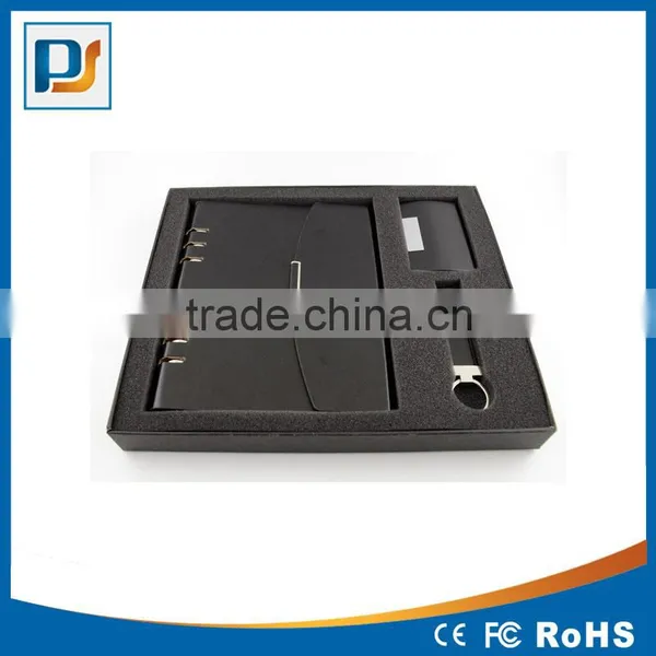 2016 New Products Corporate Gifts High Quality New Business Gift Includes Notebook, Key Chain and Business Name Card Holder photo-5