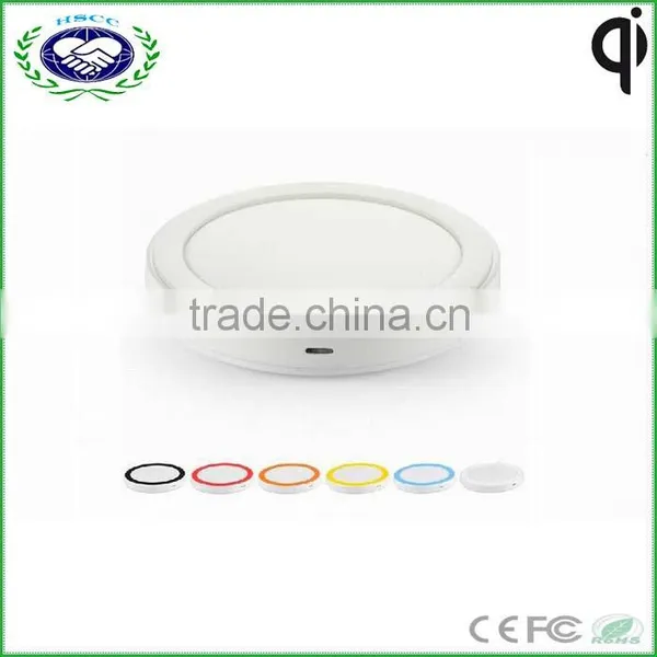 Cute Around Hot Selling Cheapest QI Wireless Charger Pad for Universal Smart Phone photo-2