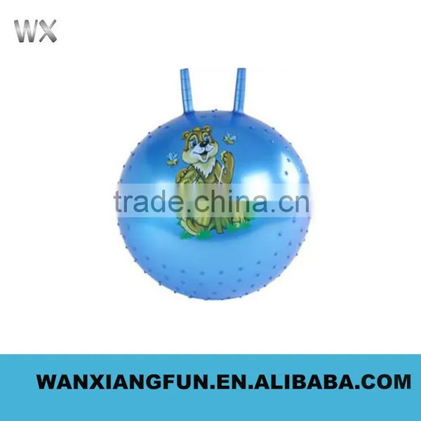 Ecofriendly PVC Toy Jumping Pop Ball With Handle photo-6