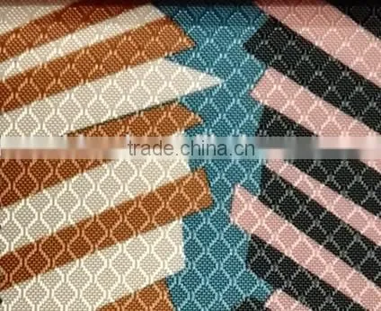 2016 NEW Printed Striped 300D Polyester Fabric photo-3