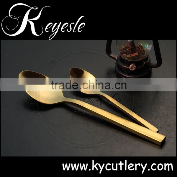 Gold Stainless Flatware,stainless Steel Flatware Sets,golden Dinner Cutlery photo-4