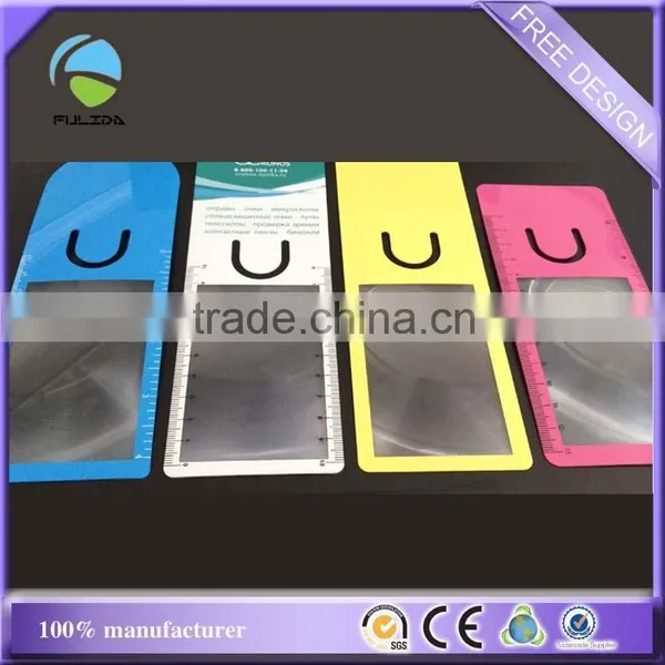 Cheaper Colors Rectangle Pvc Plastic News Slim Loupe Magnifying Sheet photo-2