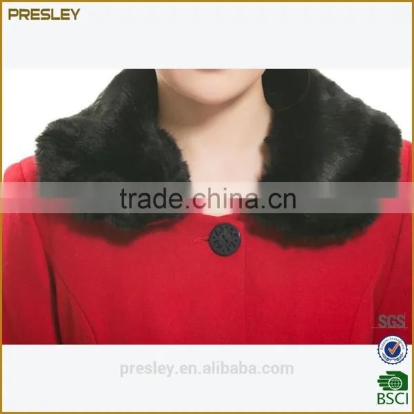 Custom Warm High-end Hotel Winter Security Guard Uniform Etiquette Reception Overcoat photo-5