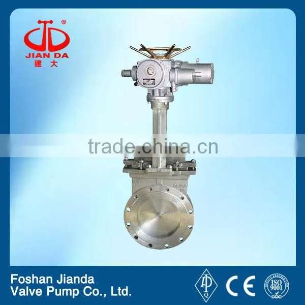 8'' 316 Stainless Steel Electric Actuated Knife Gate Valve