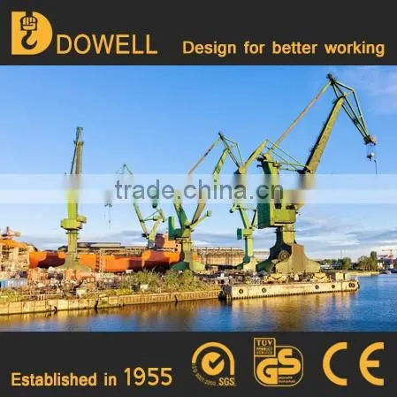 Reliability Pedestal Lifting Low Price Port Crane photo-6