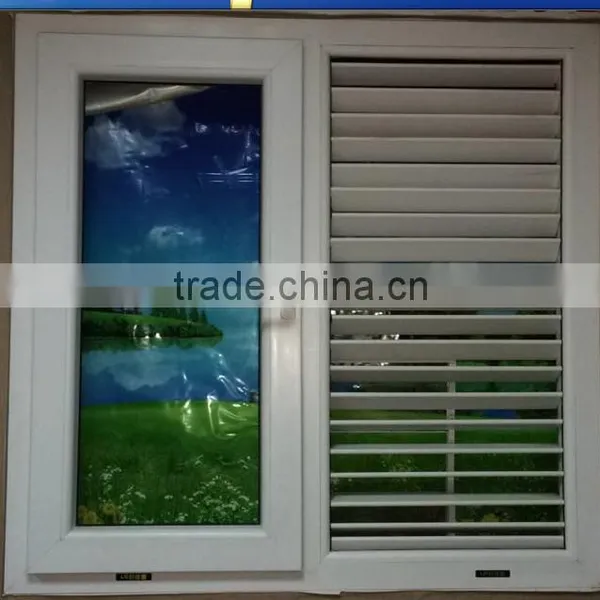 Hot Sale PVC Jalousie Window,UPVC Fixed Shutter Window photo-5