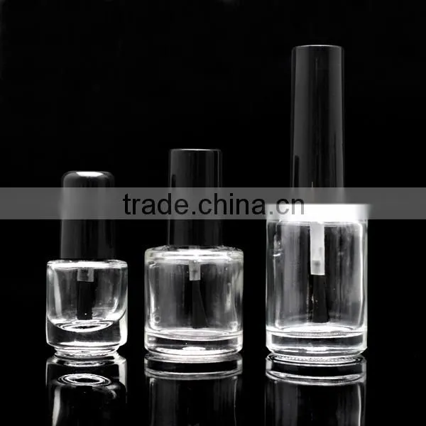 Wholesale Empty 5ml 10ml 15ml Clear Nail Polish Bottle With Cap and Brush Stock photo-2