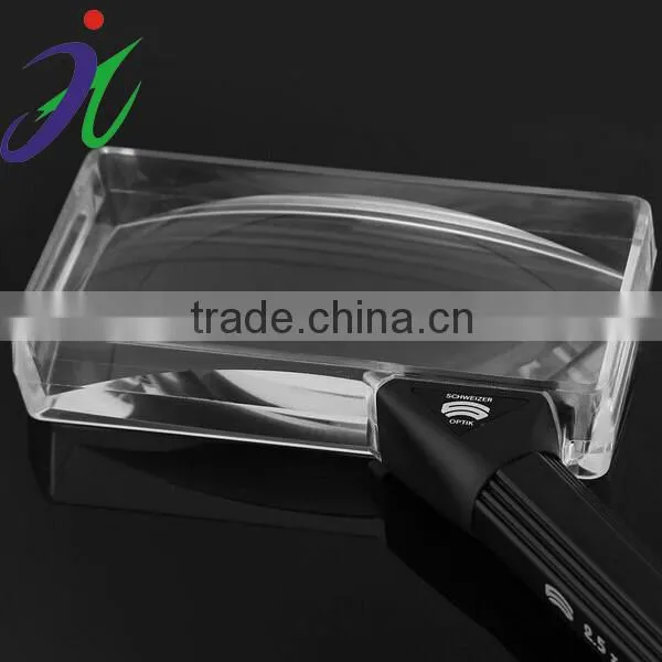 Plastic Double Convex Square Magnifying Glass, Optical Lens photo-3