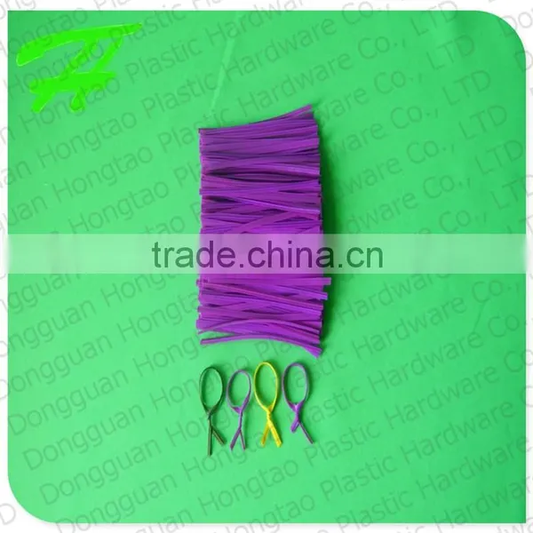 pe Plastic Coated Metal Wire Pliable Twist Ties photo-4