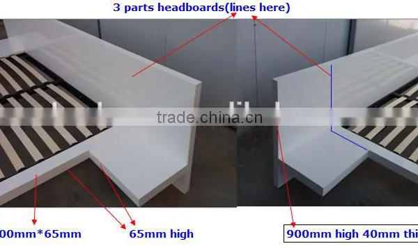 High Gloss White Bedroom Set New Design photo-4