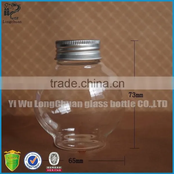 Novelty Wood Lid Glass Ball Roller on Bottle photo-3
