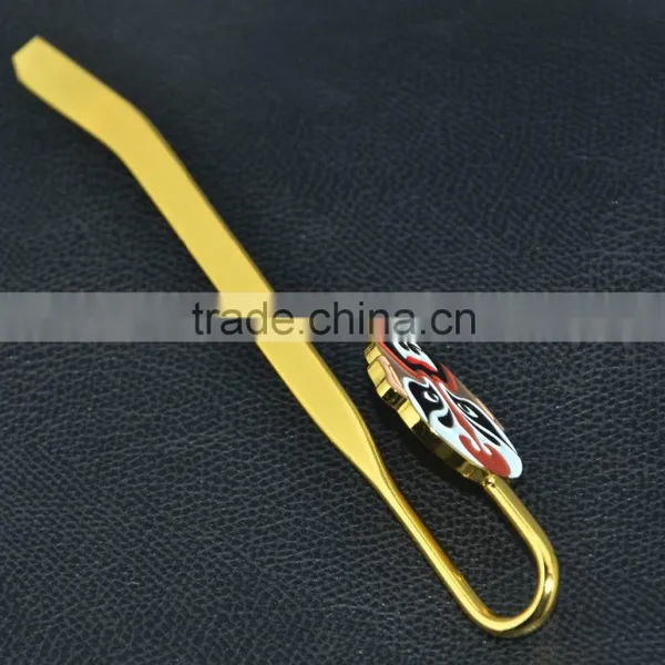 Beijing Opera Facial Masks (red - Loyalty) Fancy Metal Bookmark photo-4