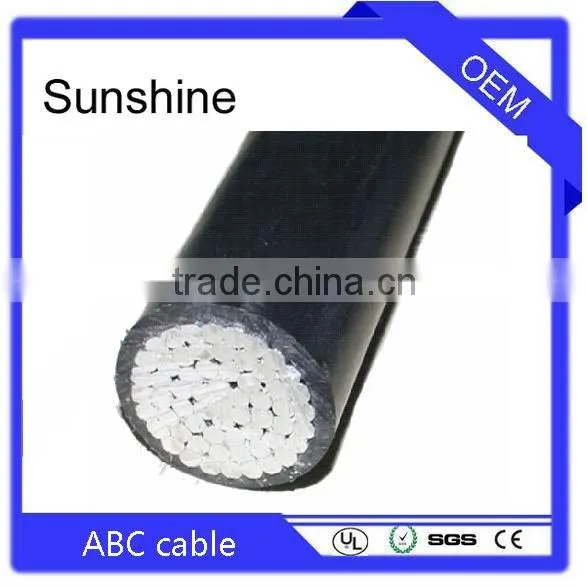 Aerial Bundle Cables XLPE/HDPE Triplex Drop IEC62004 photo-4
