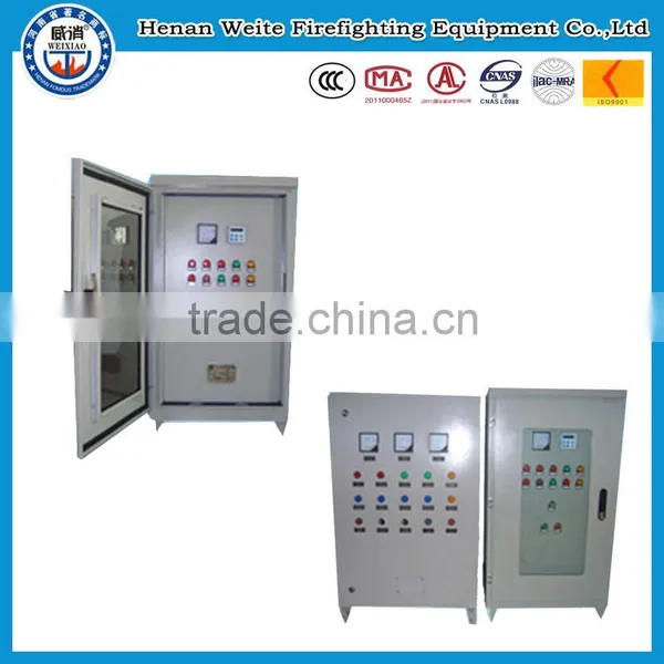 Automatic control cabinet used in fire control proportion mixing device use of the power distribution control box