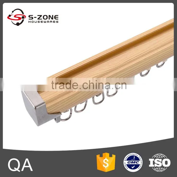 Golden Plastic Runner Curtain Track Made in China photo-2
