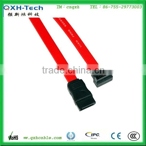 American Standard Plug Shield Sata Cable Flat to Angle Sata Cable