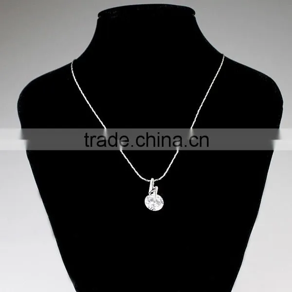 18K Zircon Flashing Necklace photo-3