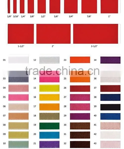 Ribbon Supplier Hot Sales Wholesale Polyester Satin Ribbon photo-2