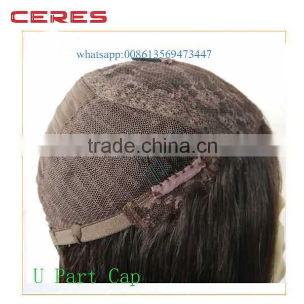 Ceres-Perfect Lady Cheap Peruvian Hair u Part Wig for Sale photo-4