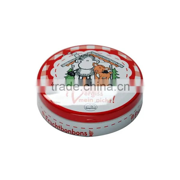 2016 Chinese New Year Unique Design Small Gift Tin Box Metal Candy Sweets Mints Tin Box photo-3