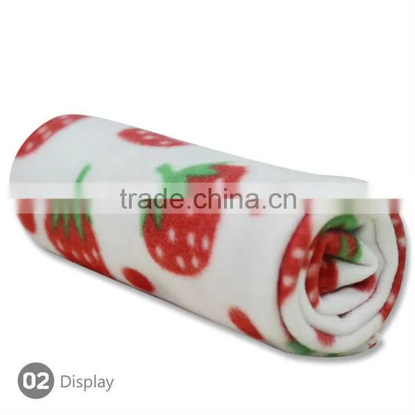 Sightly Promotion Striated Figure Printed Polar Fleece Blanket photo-4