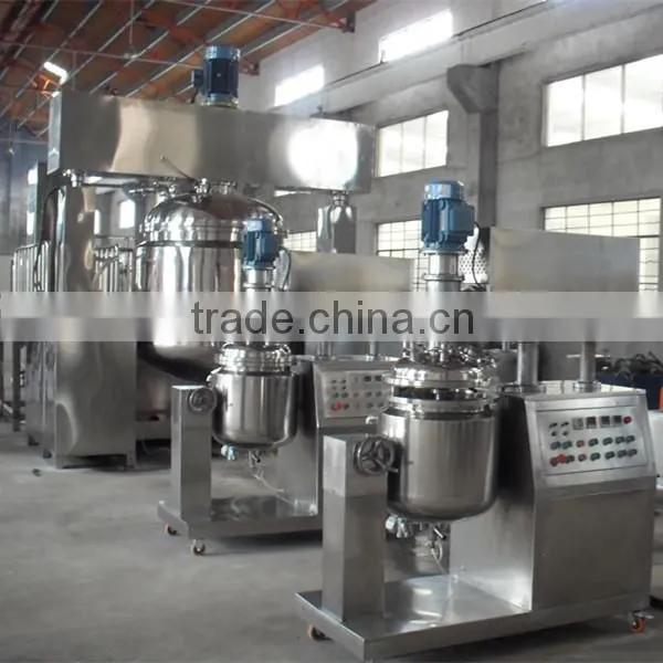 2015 High Quality Cosmetic Cream Vacuum Emulsifying Mixer photo-4