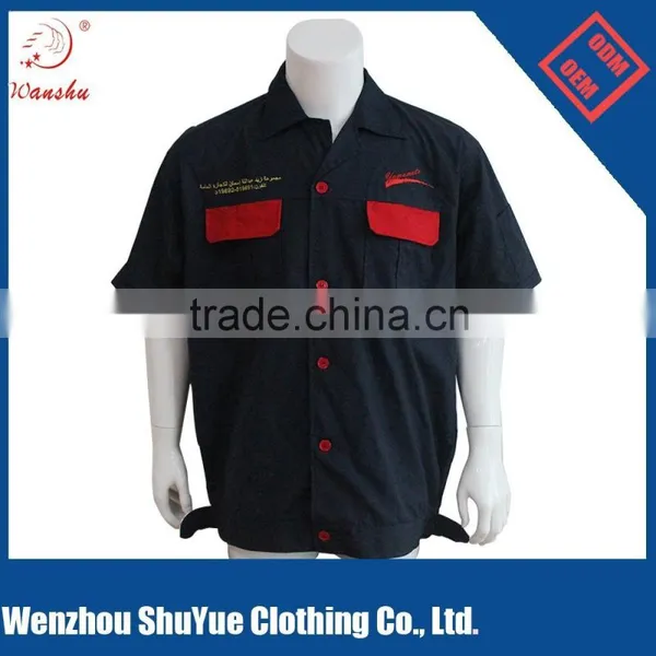Wholesale Custom Polo Collar Workwear Printing, Short Sleeve Work Clothing ,work Uniform Quality Choice