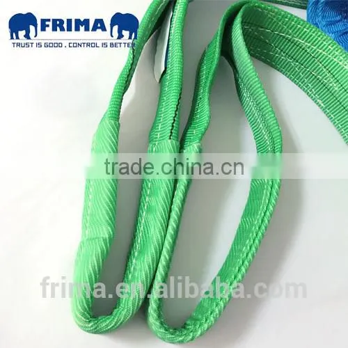 WLL2000KGS,4Meter Flat Eye Webbing Sling With Protective Sleeve ,Polyester Webbing Sling, Lifting Sling, Soft Slings photo-3
