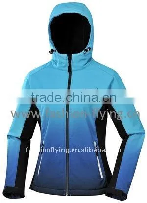 Women Winter Softshell Sports Jacket(AL0106A) photo-4