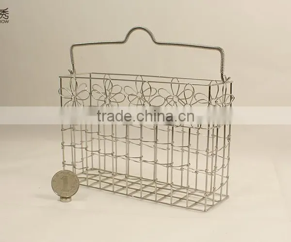 Handmade Stainless Big Clutter Basket