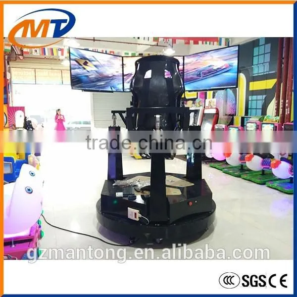 2016 Hot Selling 3 Screens Around the Road Arcade Games Car Racing Game Machine With Thrilling Games photo-2