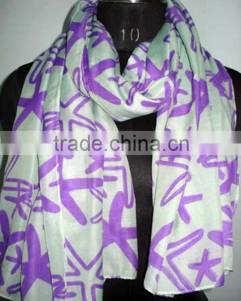 COTTON PRINTED SCAR 2014 photo-3