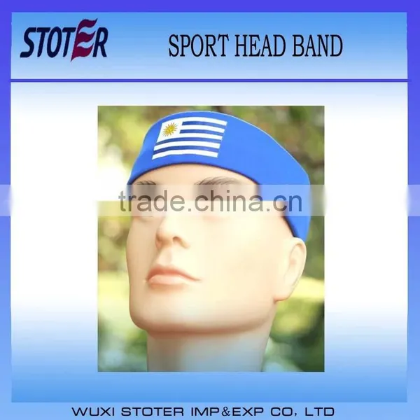High Quality Soft Headband, Head Band, Elastic Hairband Foothall Fan Head Band