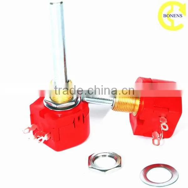 WX118 1w Single-turn 20mm 49mm Long Shaft Wirewound Potentiometer