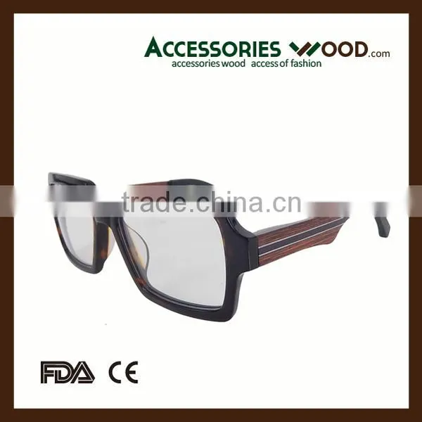 2016 Hot Sale Wood Optical Glasses With Polarized Lenses Fashion Style for Man&Women photo-4
