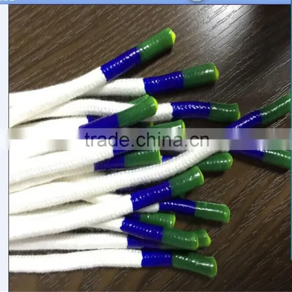 Custom Silicone Dipped Tips Drawcord,Dipped End Cord, Dipped End Drawcord photo-2