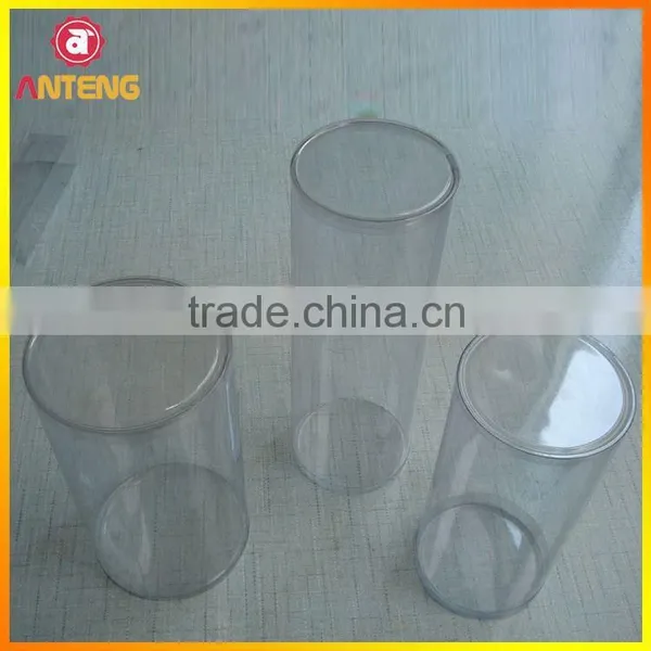Customized Clear Metal Pvc Plastic Lid Tea Tin Box photo-2