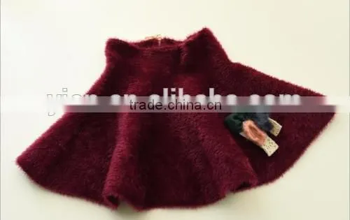 Fashion Hot Fur Expansion Skirt Dress Custom Top Quality Low Price New Girl Dress 2015 photo-4