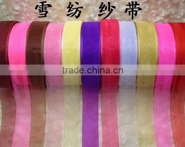 Celebrate Ribbon Wholesale Customized Organza Star Printed Well Quality Wholesale Ribbon Wholesale Character Ribbon photo-3