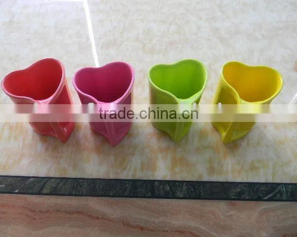 Heart-shaped Melamine Cup