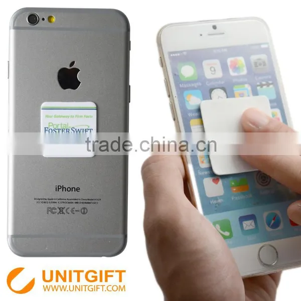 Uintgift Cooperation Brand Without Mould Fee Mobile Phone Microfiber Sticky Mobile Screen Cleaner photo-4
