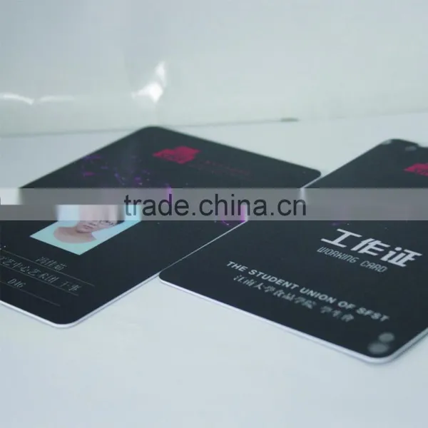 Factory Thick Design Hard Clear Plastic Transparent PVC Business Card With Standard Size photo-3