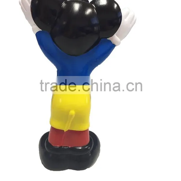 Mickey Mouse Vinyl Toy, Factory Stock Plastic Toy photo-4