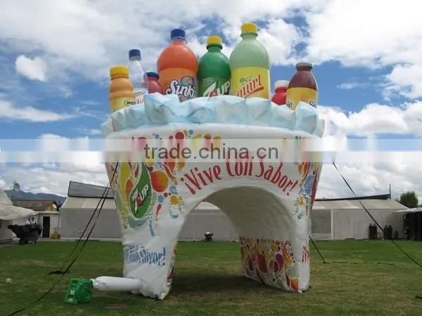 advertising inflatables / inflatable bottles / inflatable replica