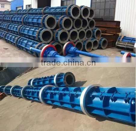 Concrete Electric Pole/pile Mast Making Machine and Moulds/machine for Making Concrete Pipe photo-4
